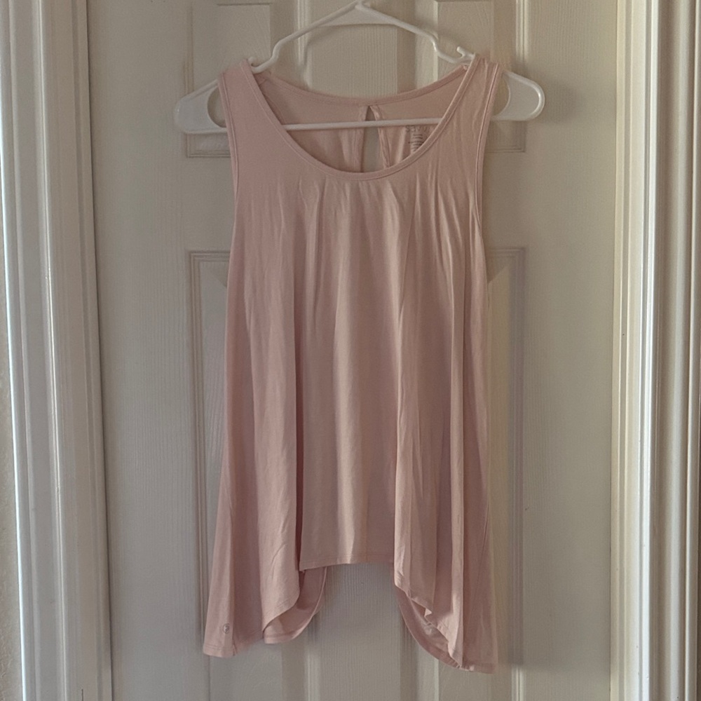 Savvi Chic Blush Sleeveless Tank Top